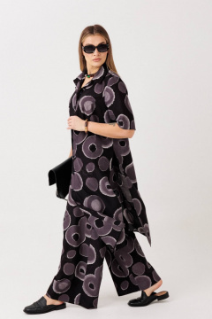 Блуза, брюки Anastasia 1335 черный - фото 5