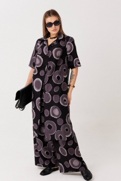 Блуза, брюки Anastasia 1335 черный - фото 3