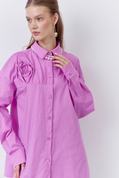 Блуза FLAIM 2071 сирень - фото 3