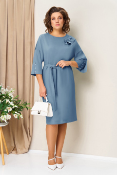 Платье VOLNA 1461 голубой - фото 1