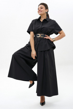 Блуза, брюки Alani Collection 2494 черный - фото 5