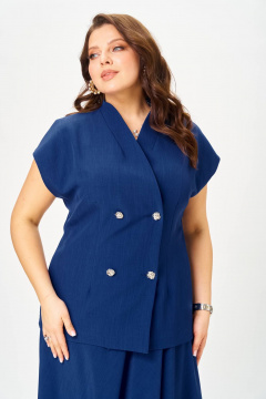 Жилет, юбка Anastasia 1329 глубокий_синий - фото 5