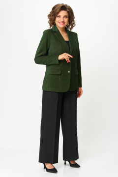 Жакет БелЭльСтиль 203-2 83 22 зелень - фото 5