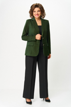 Жакет БелЭльСтиль 203-2 83 22 зелень - фото 4