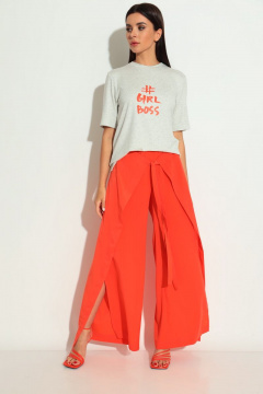 Michel chic 1241 серый+оранжевый