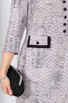 Платье Ninele 7523 пудра - фото 5