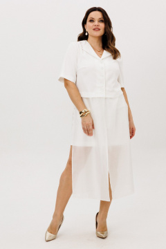 Блуза, юбка ANIDEN 6128-1 молочный - фото 5