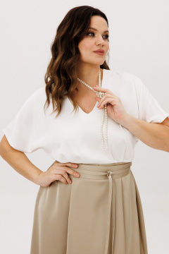 Платье ANIDEN 721-2 бежевый - фото 3