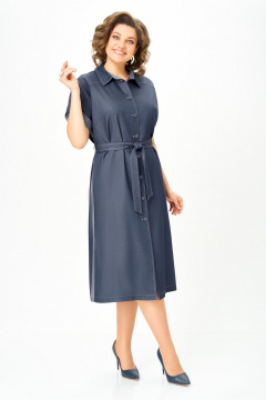 Платье DaLi 7039 джинс - фото 1