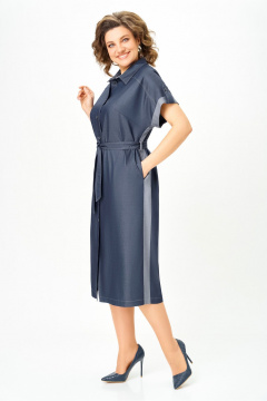 Платье DaLi 7039 джинс - фото 2