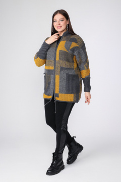 Кардиган BONADI 1865 горчица - фото 2