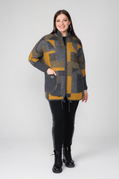 Кардиган BONADI 1865 горчица - фото 1