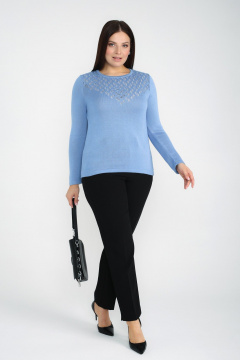 Джемпер BONADI 1959 голубой - фото 3