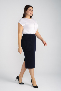 Юбка BONADI 1994 темно-синий - фото 4