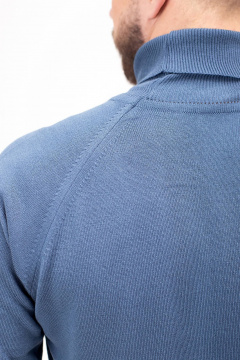 Демисезонный мужской свитер прямого силуэта с воротником Полесье С3070-17 7С1581-Д43 182,188 габардин - фото 5