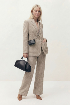 Брюки, жакет Lokka 1840 бежевый/меланж - фото 1