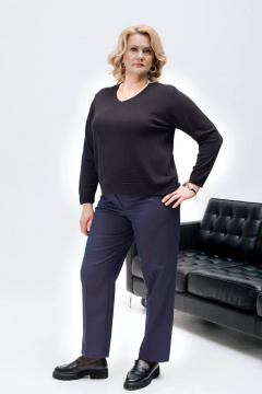 Джемпер Полесье С1366-22 2С5161-Д43 158,164 глубокий_черный - фото 2