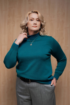 Свитер Полесье С3731-23 3С8783-Д43 158,164 т.малахит - фото 1