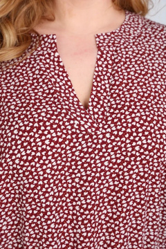 Платье СиБон 0246 бордо - фото 4