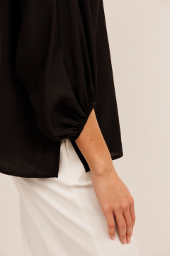 Блуза KOKOdea 20011 чёрный - фото 3