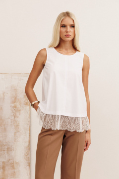 Блуза KOKOdea 20012.2 белый - фото 1