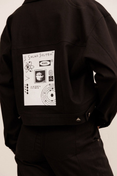 Жакет KOKOdea 80006.1 чёрный - фото 2