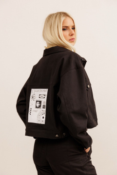 Жакет KOKOdea 80006.1 чёрный - фото 1