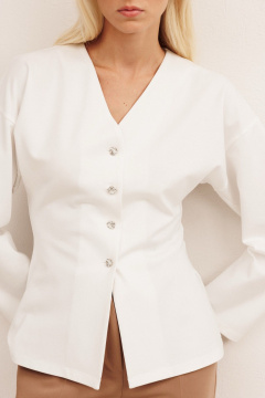 Жакет KOKOdea 80009 молочный - фото 2