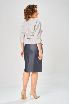 Блуза, юбка Bonna Image 602/9 молочный - фото 4