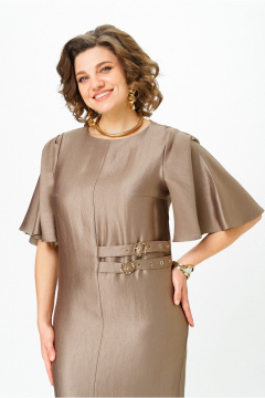 Платье Bonna Image 1019/1 бежевый - фото 2