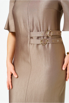 Платье Bonna Image 1019/1 бежевый - фото 3