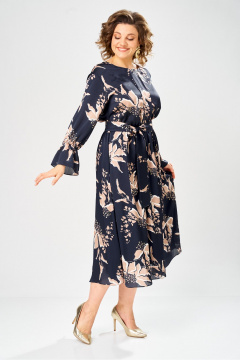 Платье Bonna Image 1043/1 синий - фото 5