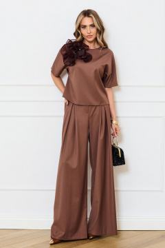 Блуза, брюки Golden Valley 6745 коричневый - фото 1