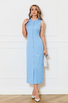 Платье, туника Golden Valley 6735 молочно-голубой - фото 4