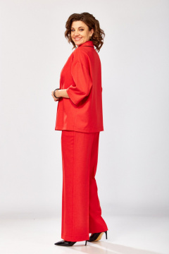 Брюки, жакет ZigzagStyle 630 красный - фото 3