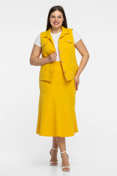 Юбка Avila 0980 желтый - фото 3