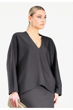 Свитер Erika 7511 черное - фото 4