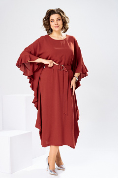 Платье Romanovich Style 1-2870 терракот - фото 3