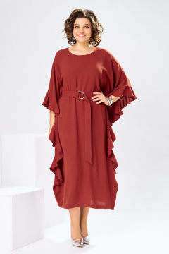 Платье Romanovich Style 1-2870 терракот - фото 1
