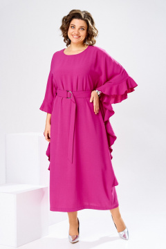 Платье Romanovich Style 1-2870 фуксия - фото 5