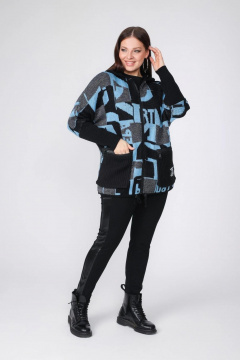 Кардиган BONADI 1807 голубой - фото 4