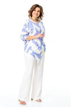 Блуза, брюки VI ORO VR-1264-1 облака - фото 5