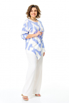 Блуза, брюки VI ORO VR-1264-1 облака - фото 2