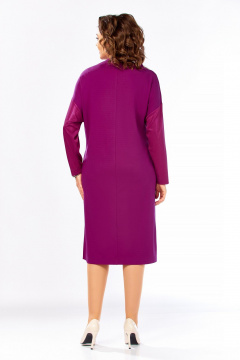 Платье Ольга Стиль С-1006 фуксия - фото 3