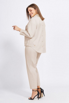 Брюки, рубашка, футболка Милора-стиль 1100/1 бежевый - фото 2