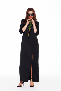 Платье ELLETTO 1123 черный - фото 3