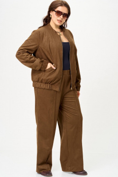 Брюки, бомбер SOVA 11312 коричневый - фото 4