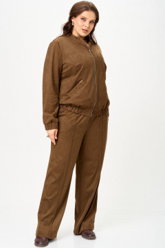 Брюки, бомбер SOVA 11312 коричневый - фото 2