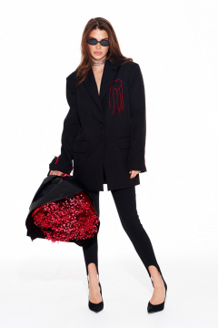 Жакет ELLETTO 3957 черный - фото 2