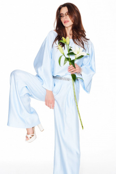 Блуза ELLETTO 3969 голубой - фото 5